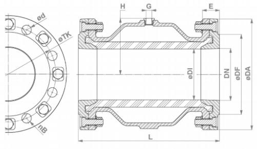 Pneumatic Aluminum Alloy Pinch Valve